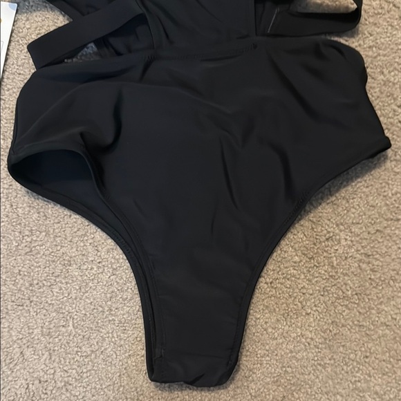 TiniBikini Black One Piece Swimsuit - Picture 5 of 12